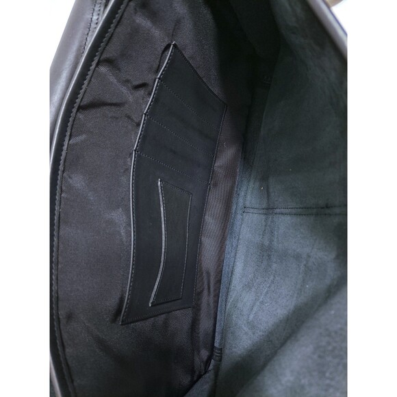 Vintage Coach Full Glove Tanned Black Leather #5328 Attaché Messenger Briefcase - Picture 9 of 14